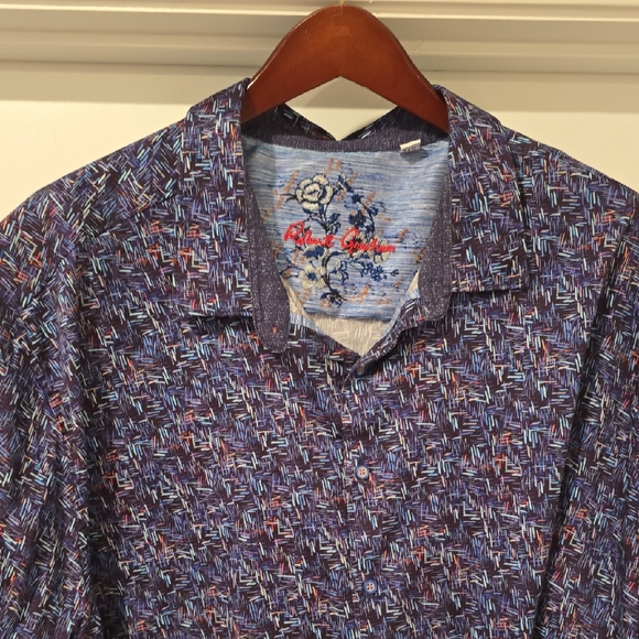 Robert Graham Multicolor Patterned Shirt - Picture 1 of 4